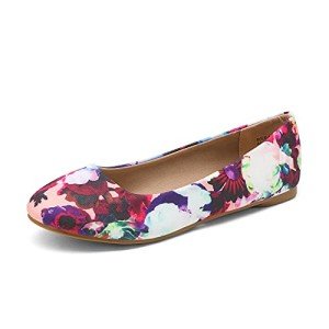 Colorful Floral Ballerina Flats for Women