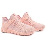 Pink Lightweight Non-Slip Running & Walking Sneakers