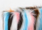 Colorful Faux Fur Winter Boots for Women