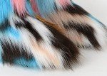 Colorful Faux Fur Winter Boots for Women