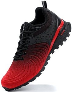 Kricely Men's Lightweight Colorful Athletic Sneakers