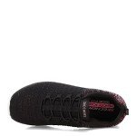 Skechers Women's Virtue Sneaker in Black/Pink
