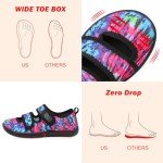 Colorful Women's Diabetic Shoes with Arch Support