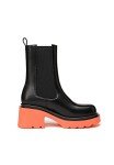 Vivianly Women's Colorful Chelsea Lug Sole Boots