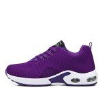 Stylish Women's Lightweight Purple Running Sneakers