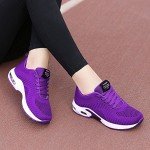Stylish Women's Lightweight Purple Running Sneakers