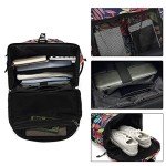 Colorful Floral Duffle Backpack for Travel and Sports