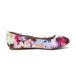 Colorful Floral Ballerina Flats for Women