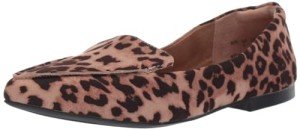 Rose Leopard Women's Loafer Flats – Size 10