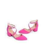 Chic Adjustable Pink Heels for Women