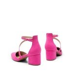 Chic Adjustable Pink Heels for Women