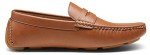 Vostey Men's Casual Brown Slip-On Loafers