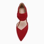 Colorful Low Kitten Heel Dress Pumps for Women