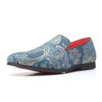 Colorful Glitter Slip-On Dress Loafers for Men