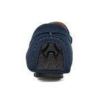 Men's Blue Casual Slip-On Loafers, Size 10.5