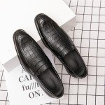 Men's Colorful Alligator Print Slip-On Loafers