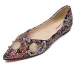 Colorful Women's Pointed Toe Ballet Flats