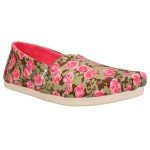 TOMS Women’s Floral Slip-On Flats - Size 7.5