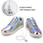 Colorful LED Flashing Shoes for Couples - Pink