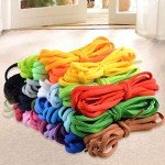 29 Pairs Colorful Round Laces for Athletic Shoes