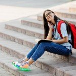 Colorful LED Flashing Shoes for Couples - Pink