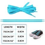 15 Pairs Colorful Flat Athletic Shoe Laces