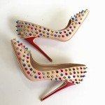 Colorful Studded Heels for Parties and Weddings