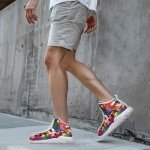 Soulsfeng Colorful High Top Basketball Shoes