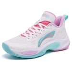 Colorful Unisex Basketball & Running Sneakers, Size 9