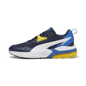 PUMA Men's Vis2k Club Navy & Yellow Shoes