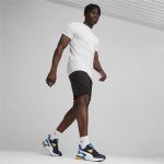 PUMA Men's Vis2k Club Navy & Yellow Shoes