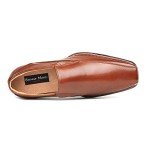 Colorful Bruno Marc Men's Leather Dress Loafers Size 10