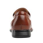 Colorful Bruno Marc Men's Leather Dress Loafers Size 10