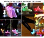 Colorful Fiber Optic LED Light Up Sneakers