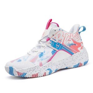 Colorful Unisex Basketball Sneakers for Outdoor Fun