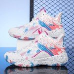 Colorful Unisex Basketball Sneakers for Outdoor Fun
