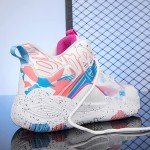 Colorful Unisex Basketball Sneakers for Outdoor Fun