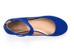Colorful Elastic Ankle Strap Flats for Women