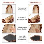 Leopard Print Bowknot Ballet Flats for Women