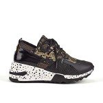 Lucky Step Women's Retro Colorful Hiking Sneakers