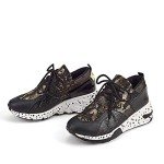 Lucky Step Women's Retro Colorful Hiking Sneakers