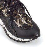 Lucky Step Women's Retro Colorful Hiking Sneakers