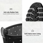 HISEA Women's Colorful Knee High Rain Boots