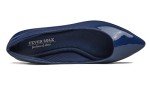 Colorful Women's Pointed Toe Ballet Flats - Navy