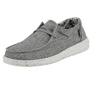 Hey Dude Wendy Blend Linen Shoes - Iron