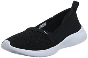 PUMA Women’s Adelina Colorful Black & Silver Shoes