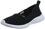 PUMA Women’s Adelina Colorful Black & Silver Shoes