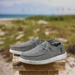 Hey Dude Wendy Blend Linen Shoes - Iron