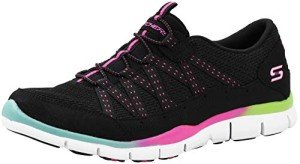Skechers Women's Colorful Multi Sneakers, Size 10