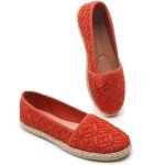 Colorful Women's Floral Lace Ballet Flats